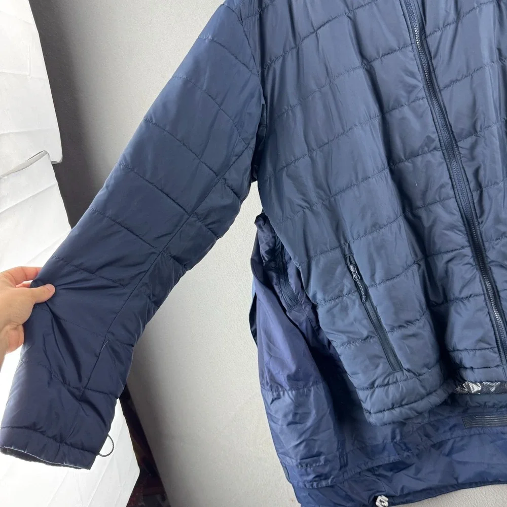 Columbia Lhotse III Interchange Jacket Mens 2XT 2XL Tall Blue 3 in 1 Omnitech